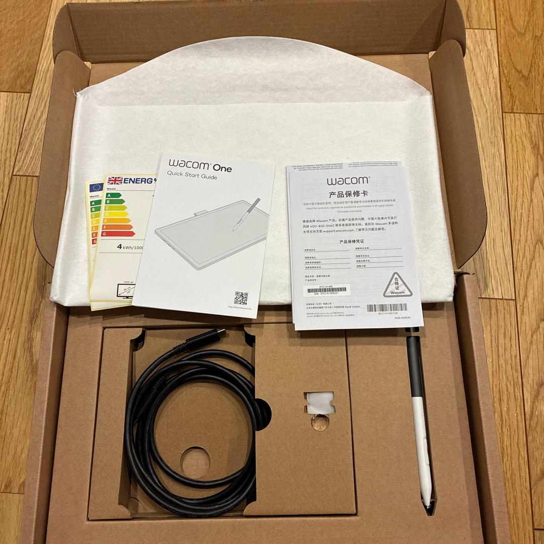 【美品】Wacom One 14 液晶ペンタブレット本体