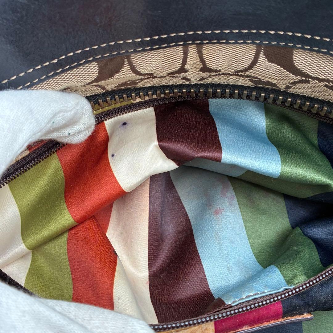 レア✨ COACH コーチ レガシー シグネチャー サッチェル 11143