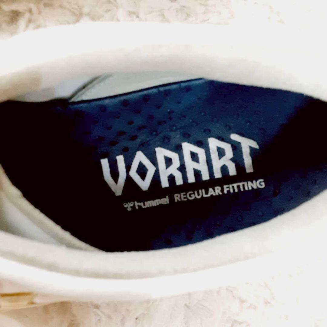 美品26㎝◎HUMMEL VORART 3 スパイクシューズ ホワイト ゴールド