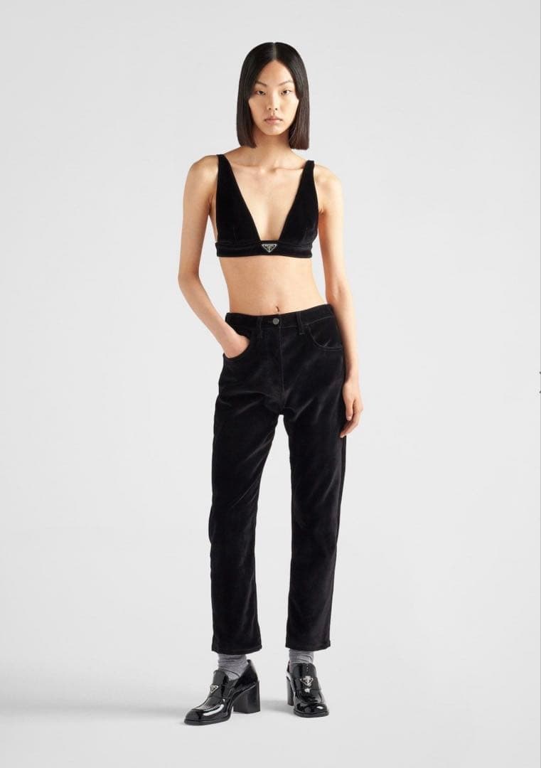 PRADA デニムブラトップ