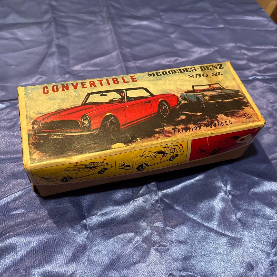 タカトク(高徳)製　ブリキ　メルセデスベンツ230SL