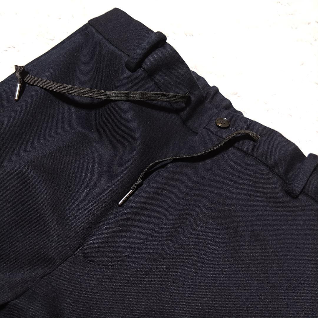 ビームスハートBEAMSheart　ネイビー XL スーツ上下　ストレッチ