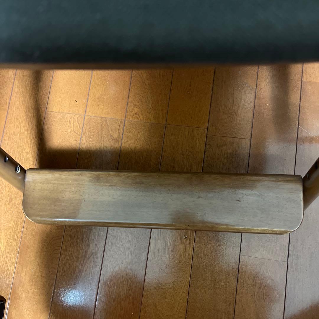 【梱包発送たのメル便での発送！！】キッズチェア ブラウン　学習椅子 ハイチェア