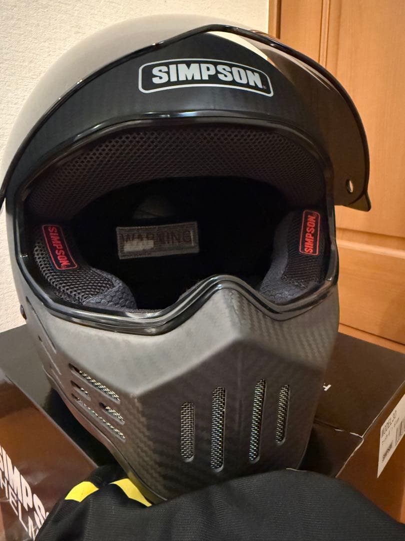 シンプソン　SIMPSON M30 マットカーボン　61cm