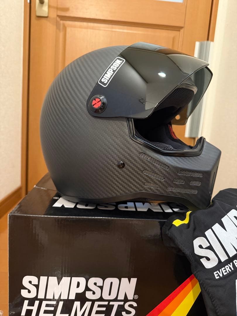 シンプソン　SIMPSON M30 マットカーボン　61cm