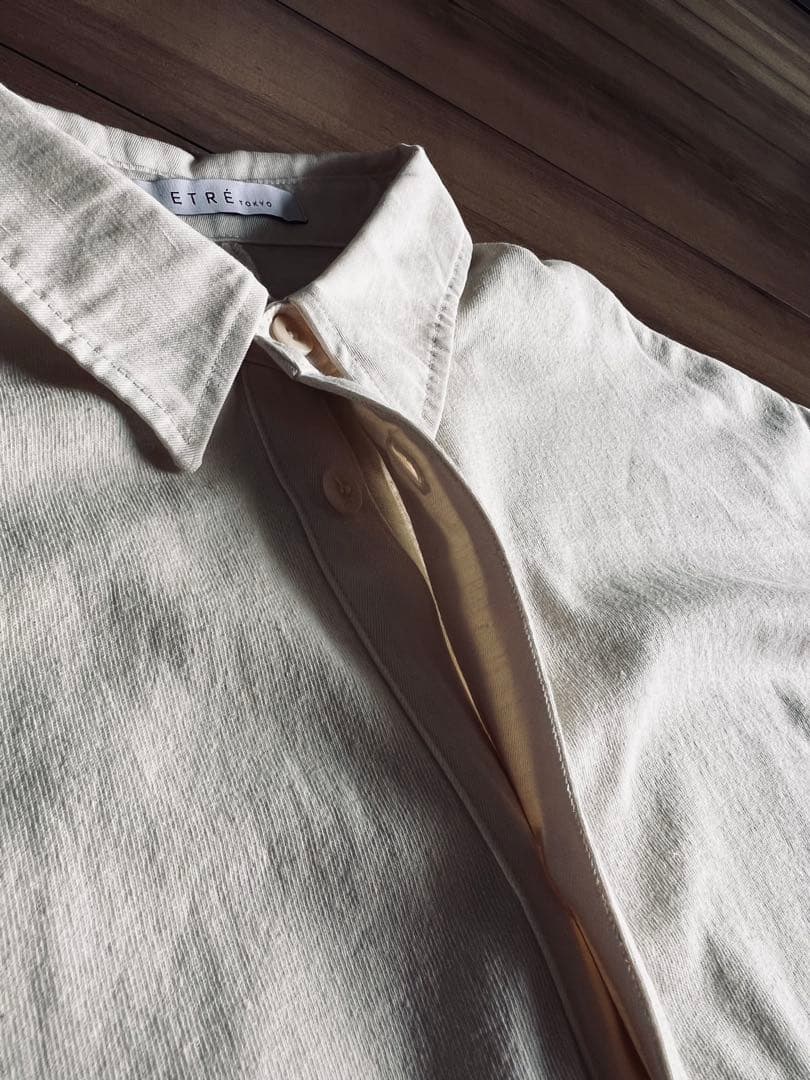 ETRE TOKYO／ラガーシャツショートオールインワン