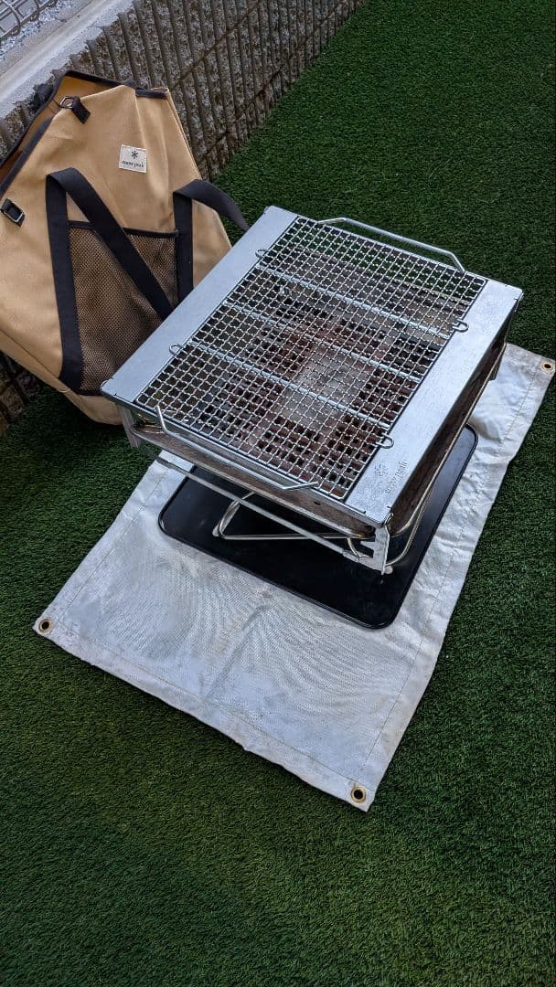 peakスノーピーク焚火台L スターターセット　収納バッグ付き7点セット