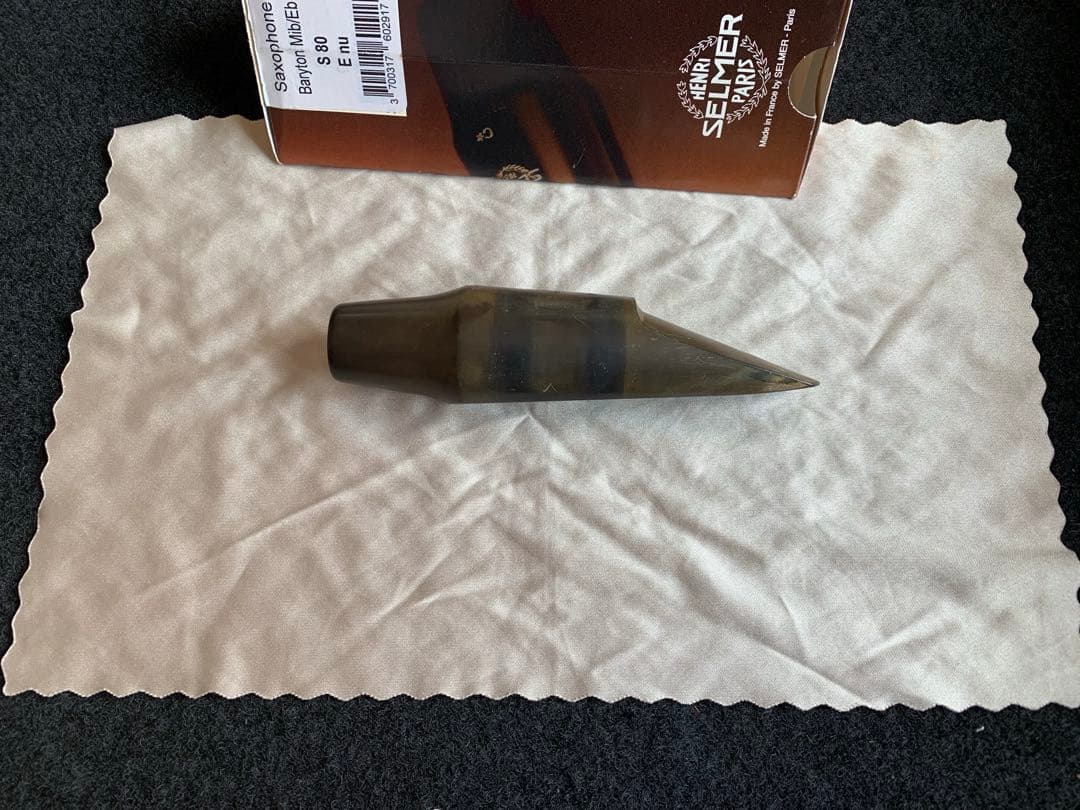 【セルマー】Ｂ.SaxマッピE (ジャンク品)M0015