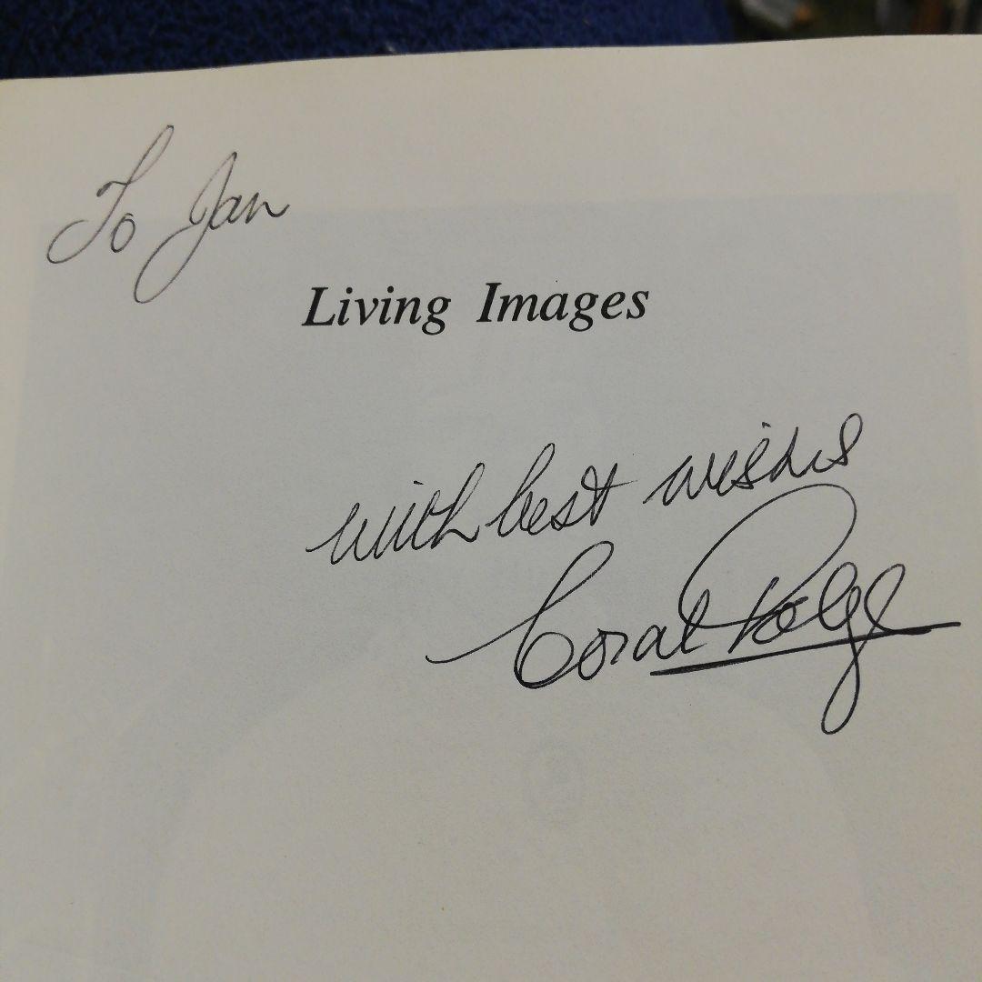洋書 LIVING IMAGES by Polge (Signed)