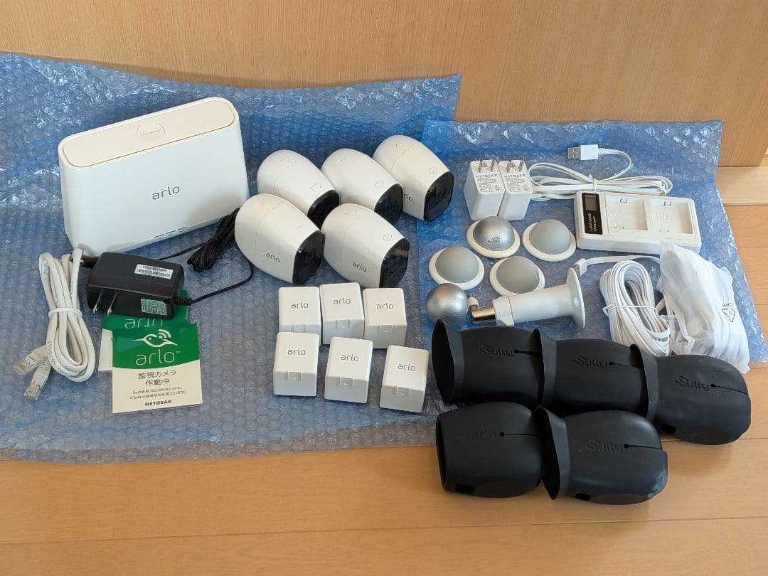 Arlo pro ワイヤレス防犯カメラ 5台セット