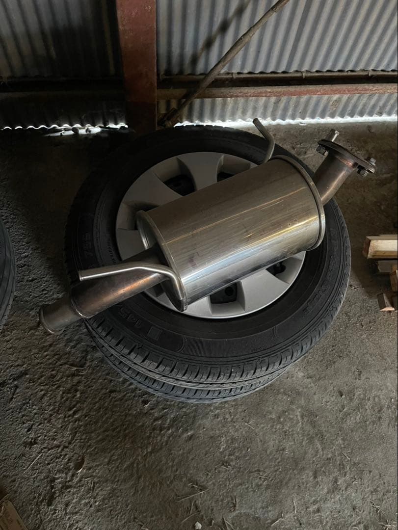 JIC4本出しマフラー mh23s