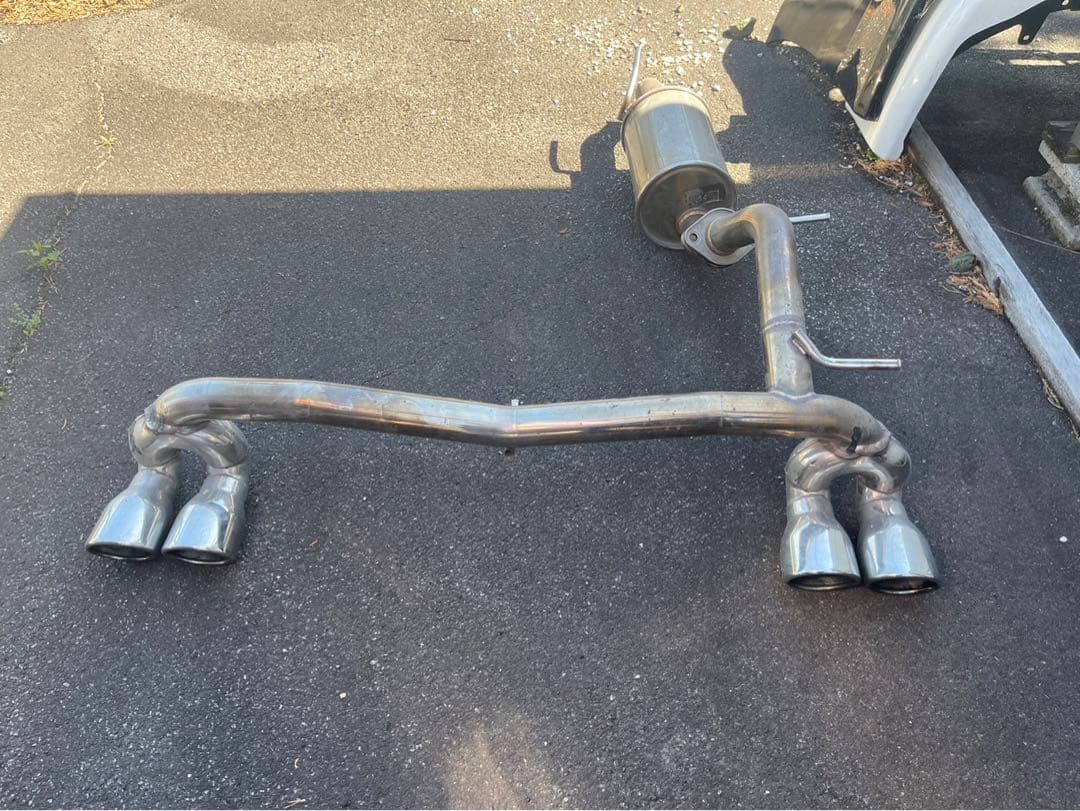 JIC4本出しマフラー mh23s