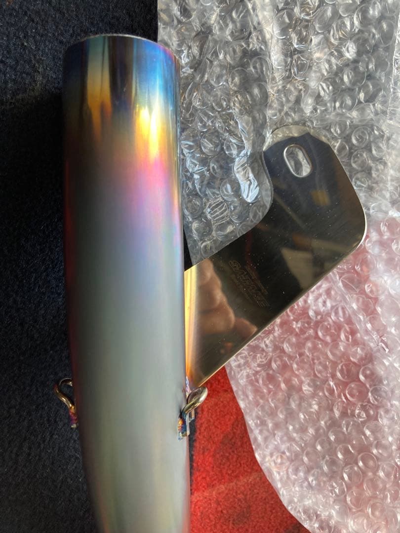 B*S様 ホンダ　CBX400F サタケ 手曲げ　ステンレスマフラー45パイ