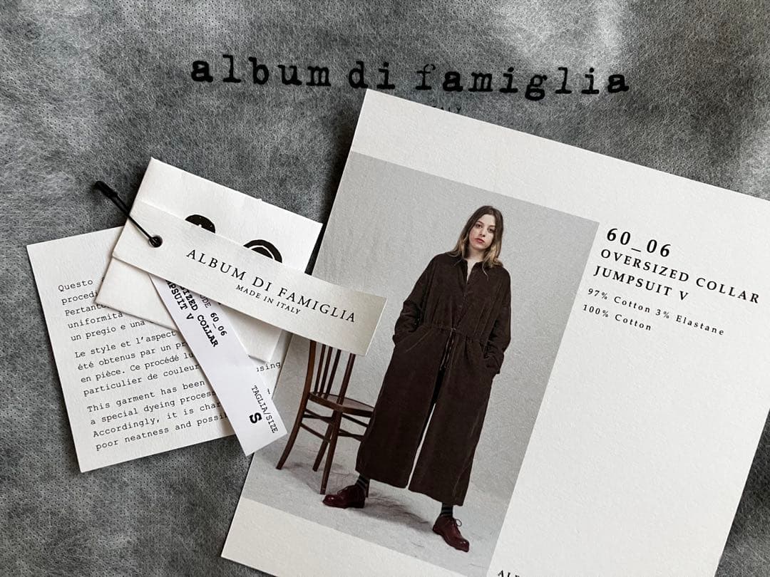 album di famigliaアルバムディファミリアベルベットサロペットS