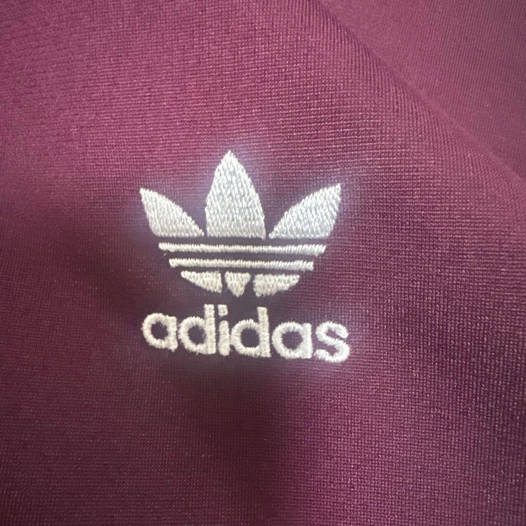 adidas トラックジャケット ファイヤーバード バーガンディ