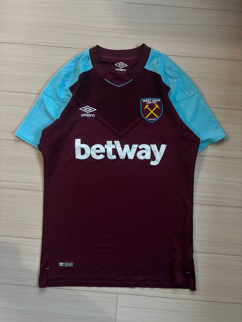 ウェストハム ユナイテッド 17/18 レプリカユニフォーム Mサイズ