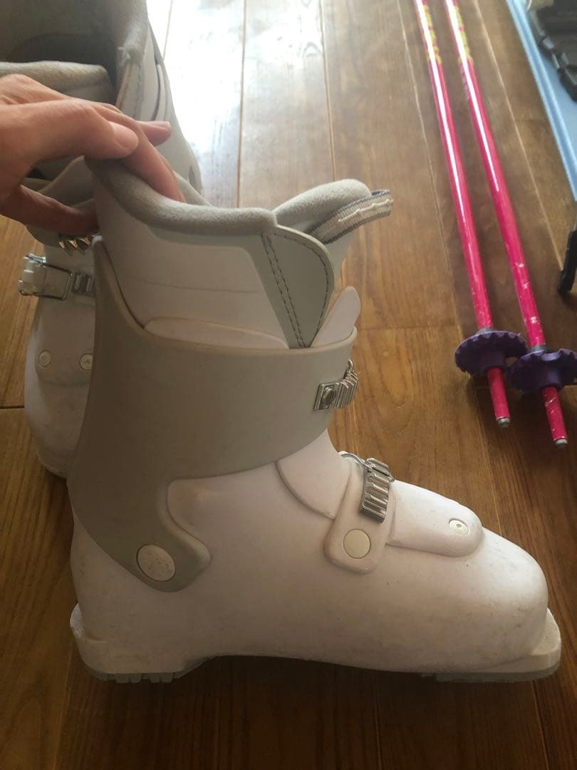 Atomic Red GL スキー板と靴セット