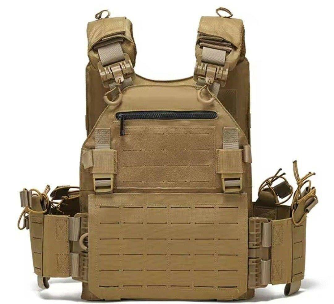 プレートキャリア、 MOELLシステム、 CB(コヨーテブラウン)、プレキャリ