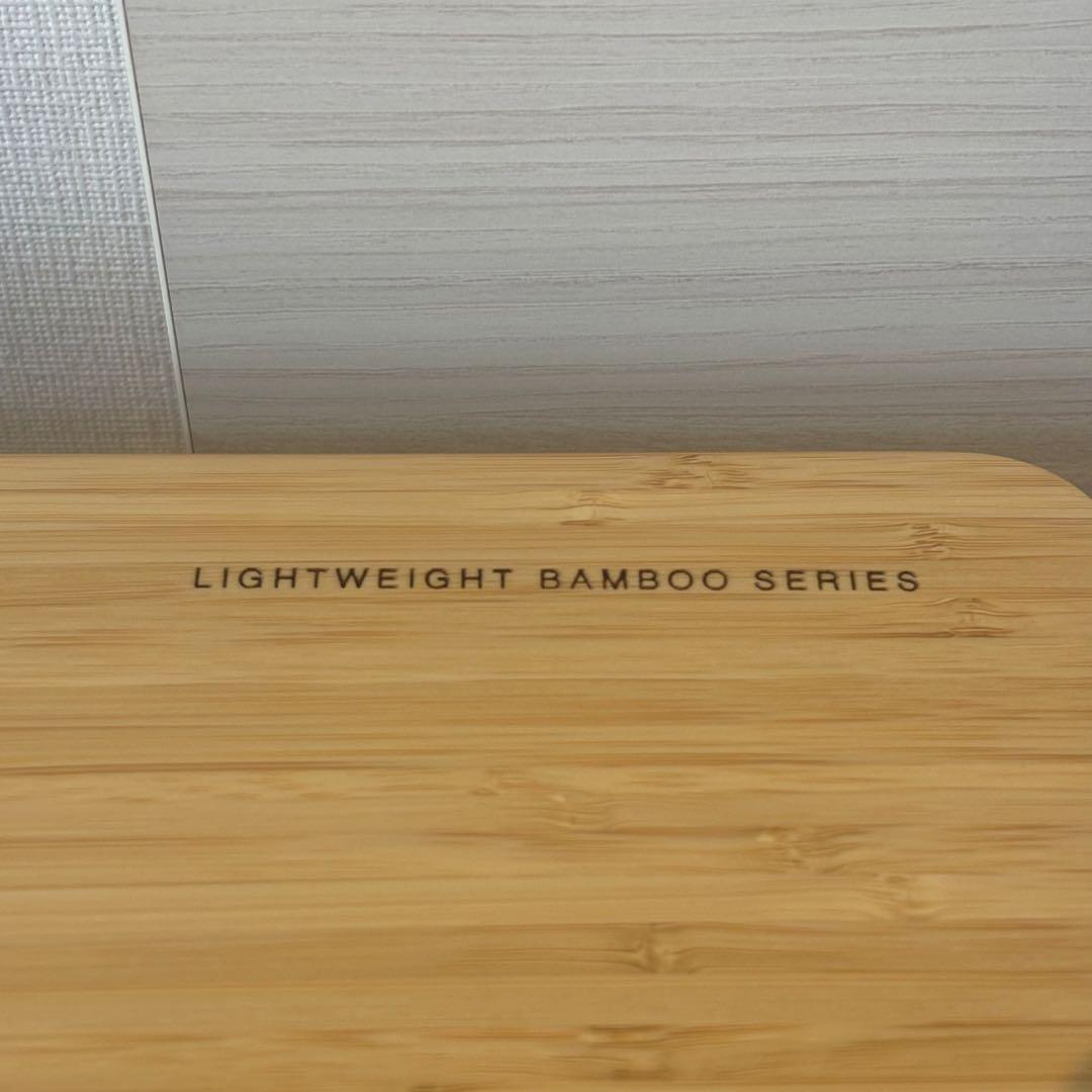 【美品】スノーピーク、 ワンアクションテーブルロングLight Bamboo