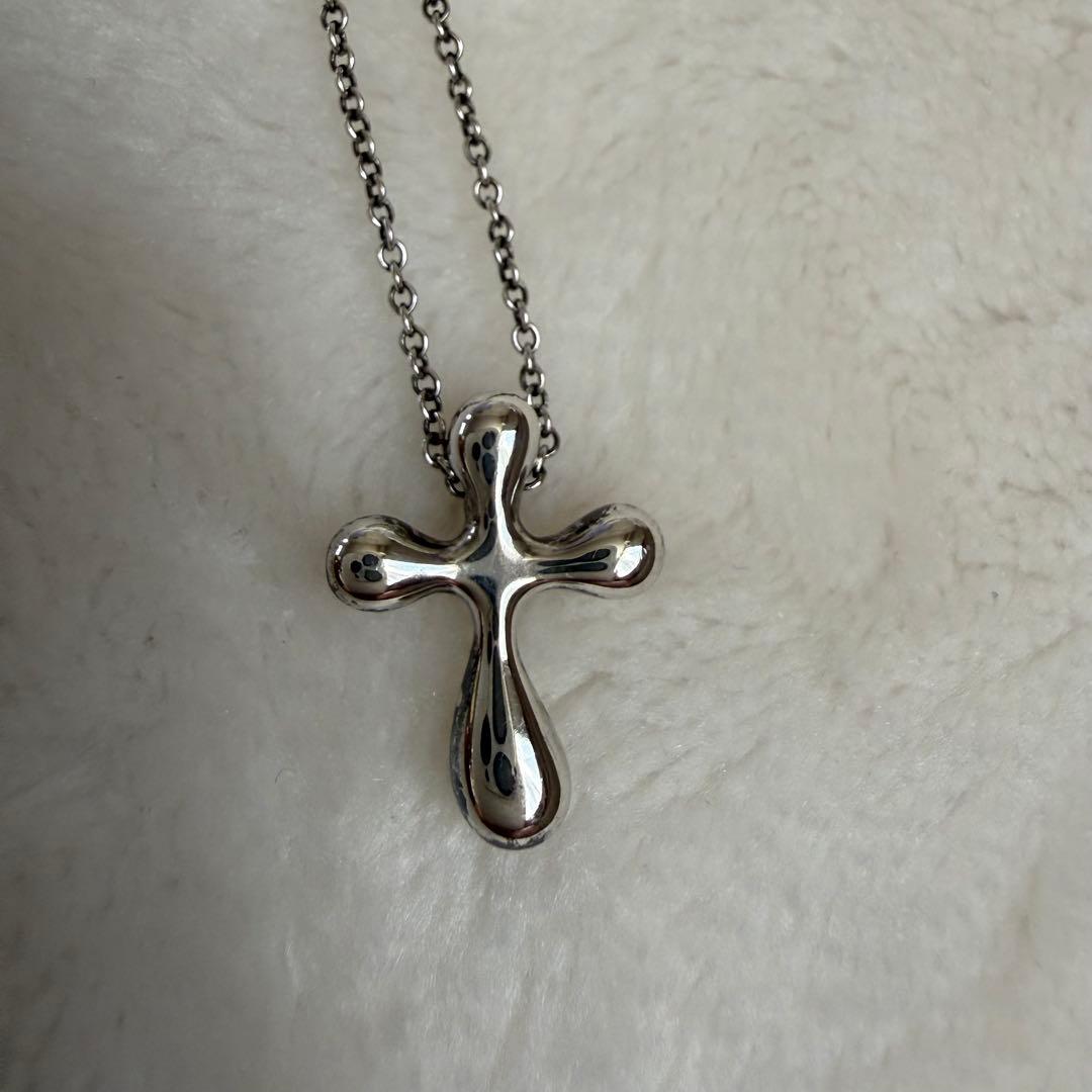 TIFFANY&Co. ティファニークロスネックレス エルサ・ペレッティ
