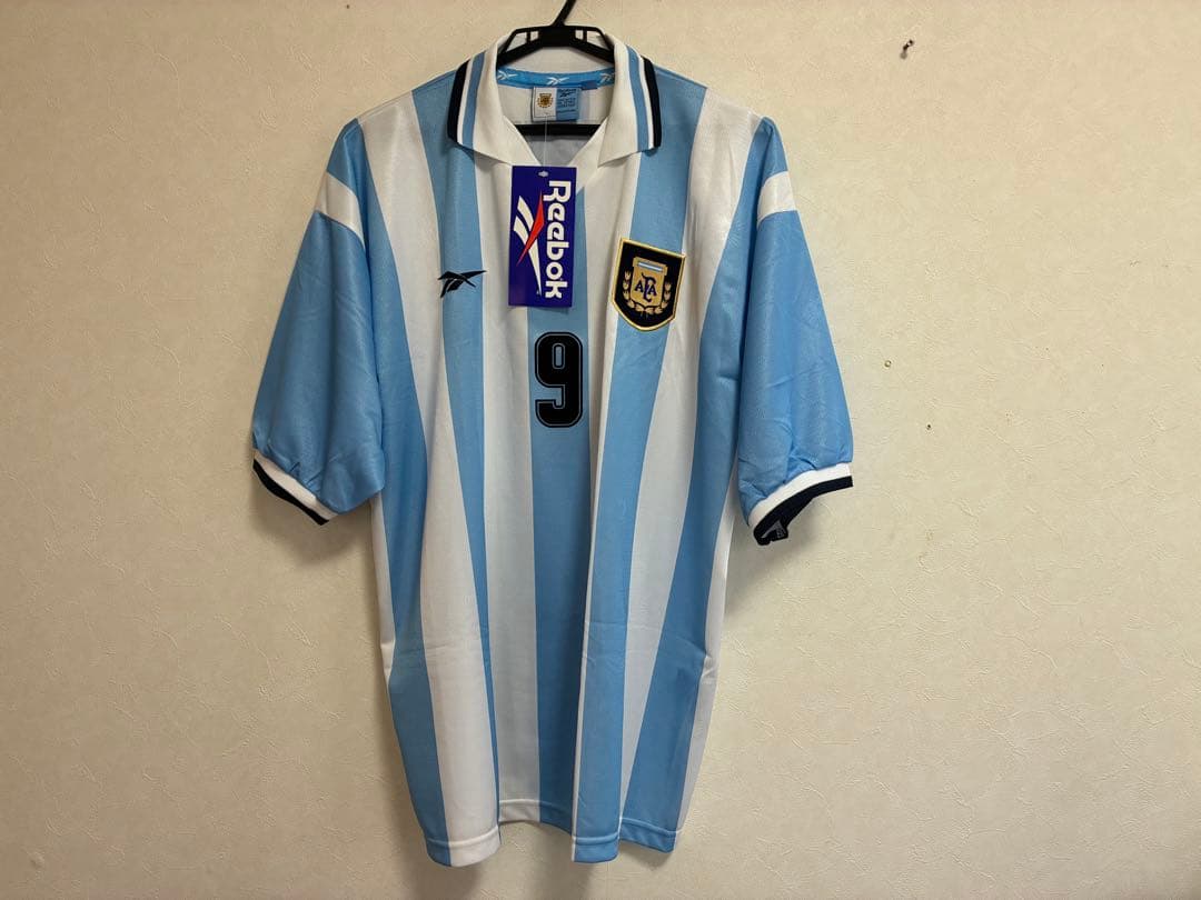 【新品・正規品】Reebok 99-00アルゼンチン9: バティストゥータ XL