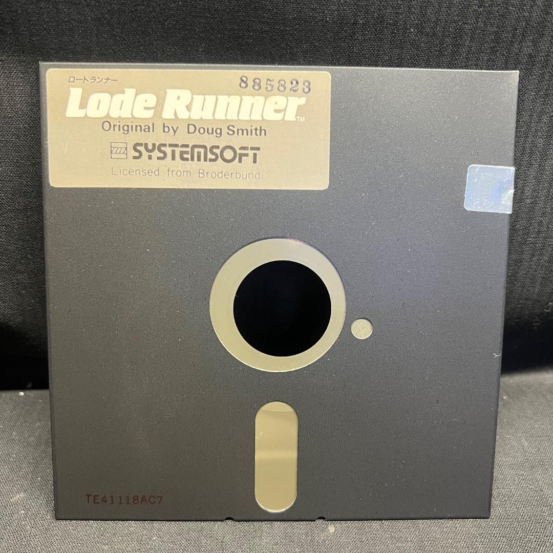 〇Gb右1268 昭和レトロ ロードランナー PC-8801