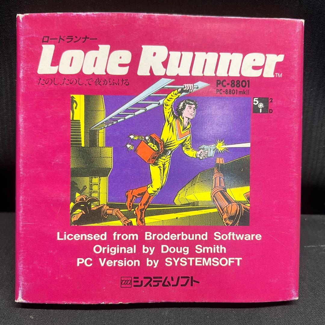 〇Gb右1268 昭和レトロ ロードランナー PC-8801