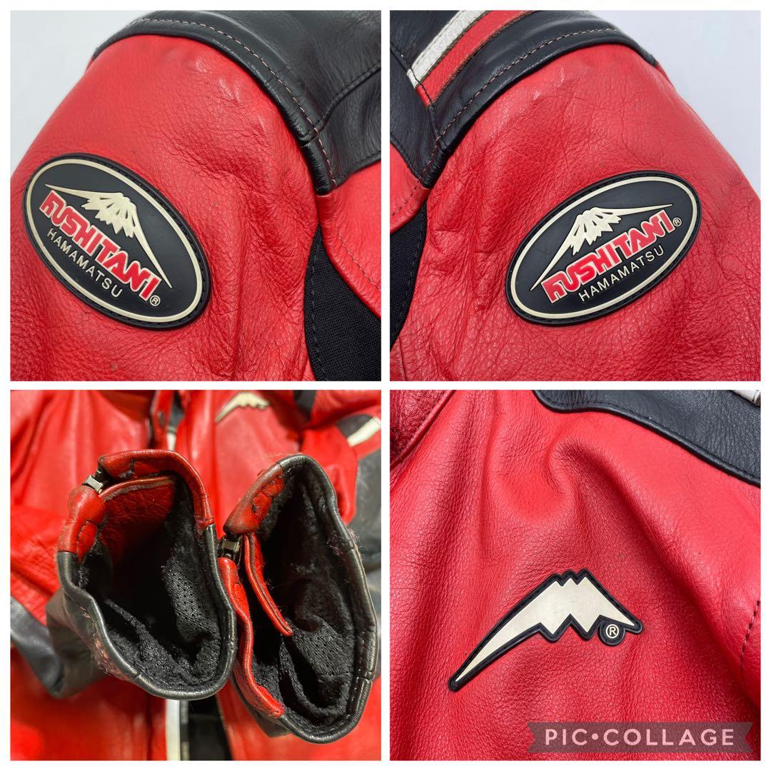 クシタニ　K-0640 CHRONOS JACKET レザー　限定生産 赤黒　L