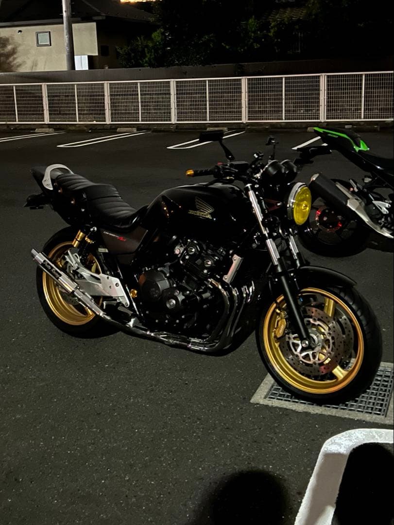 プリティーレーシング 4-2-1 極 マフラー CB400SF用