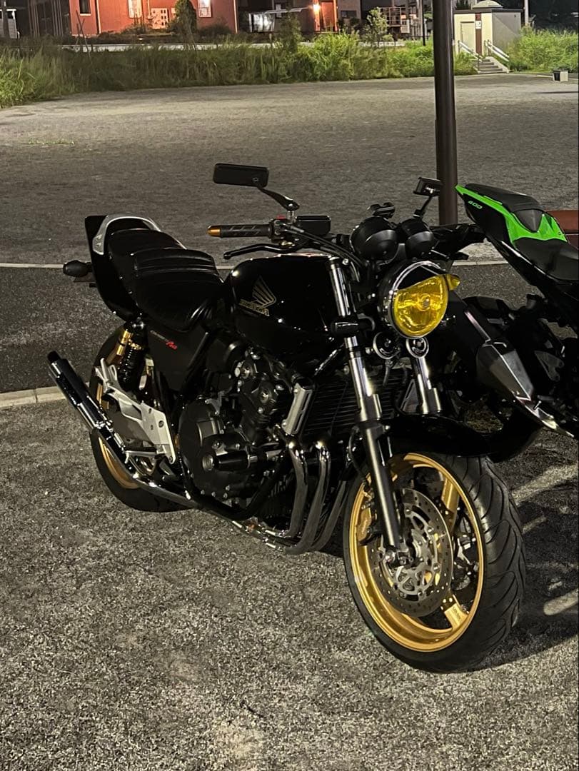 プリティーレーシング 4-2-1 極 マフラー CB400SF用