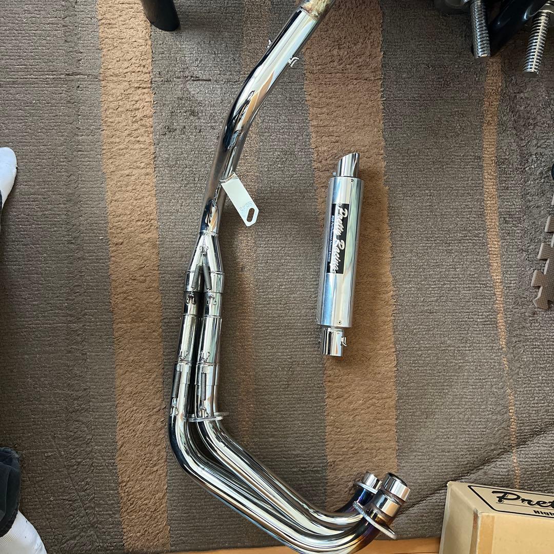 プリティーレーシング 4-2-1 極 マフラー CB400SF用