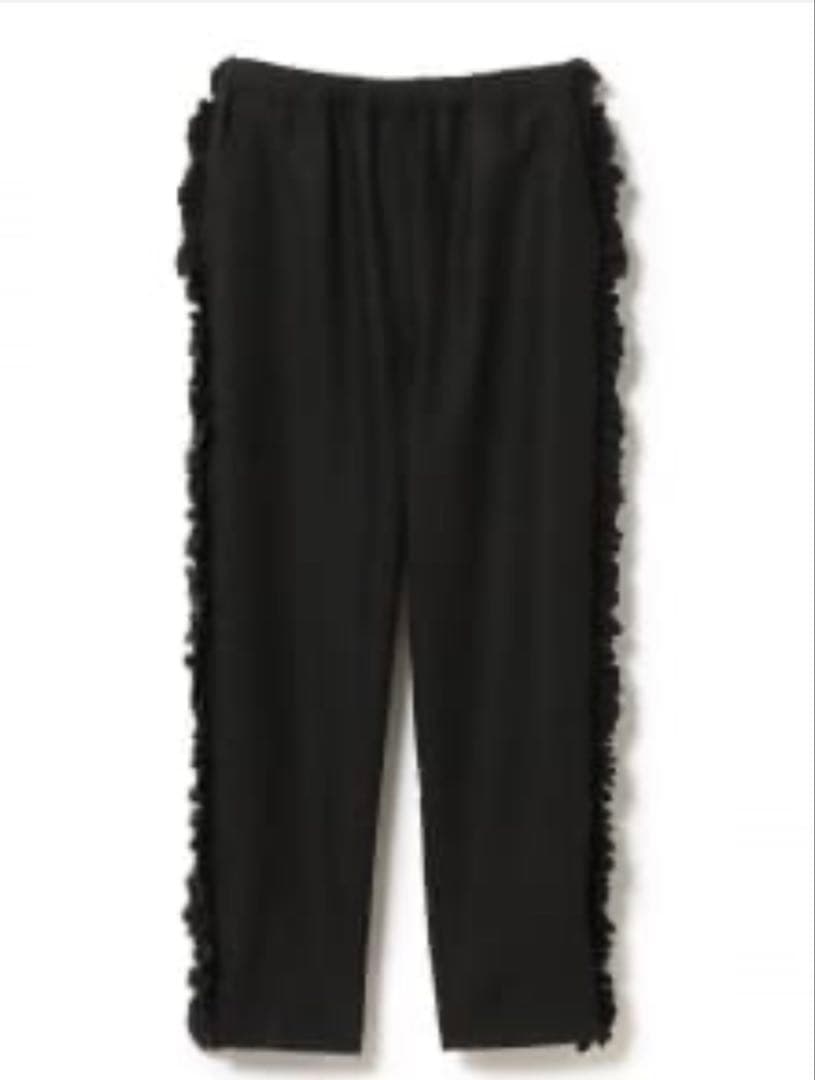 Rhodorilion ロドリリオン　フリル　ウール　カシミヤ　パンツ