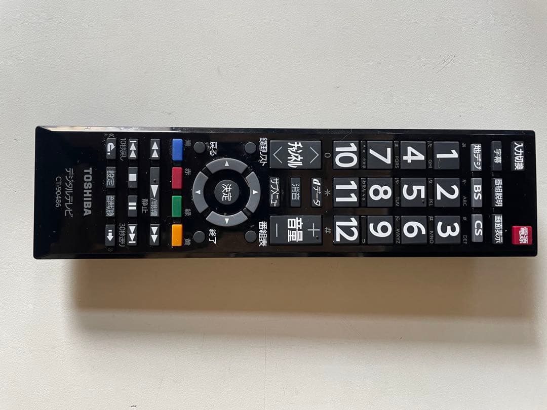 TOSHIBAREGZA32S24 32V型 液晶テレビ 24年製 動作確認済