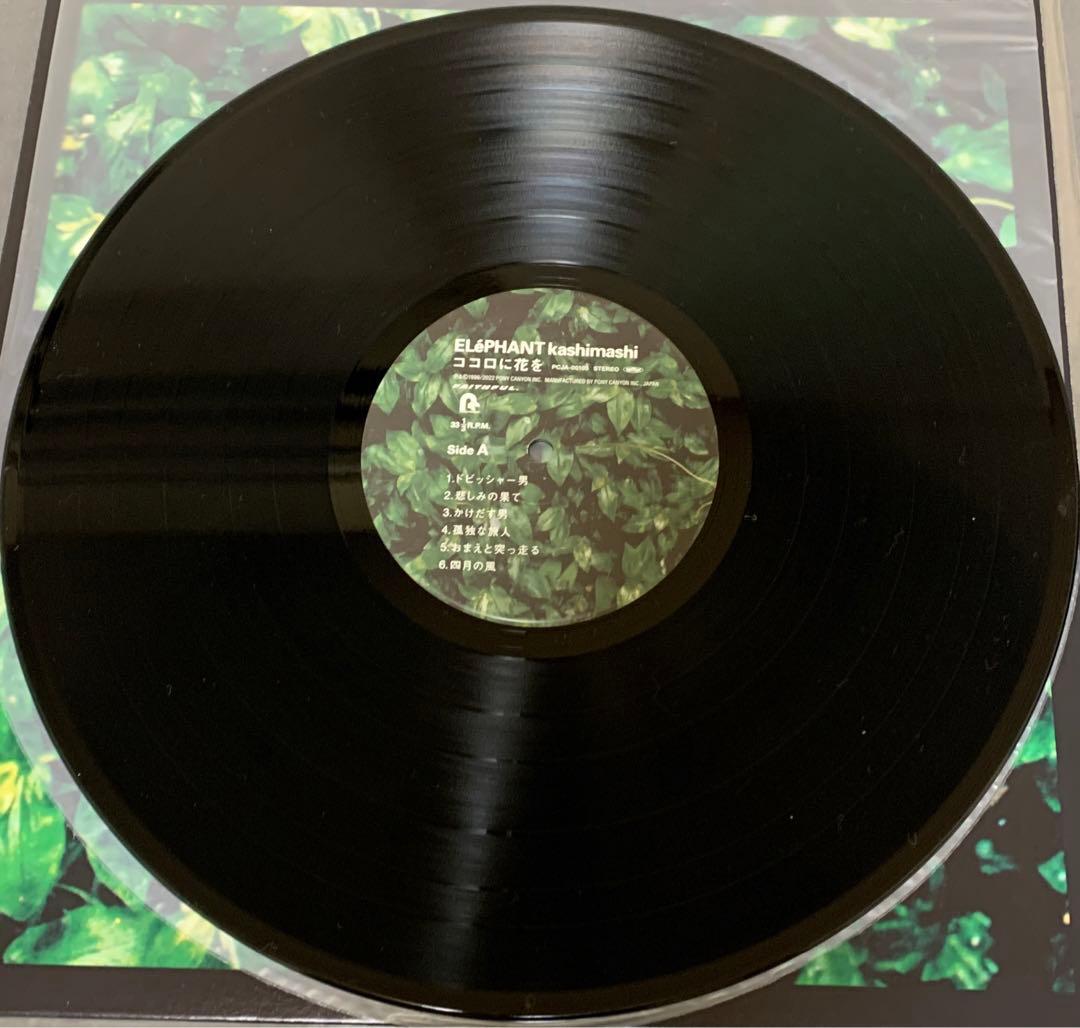 エレファントカシマシ　ココロに花を　アナログレコード