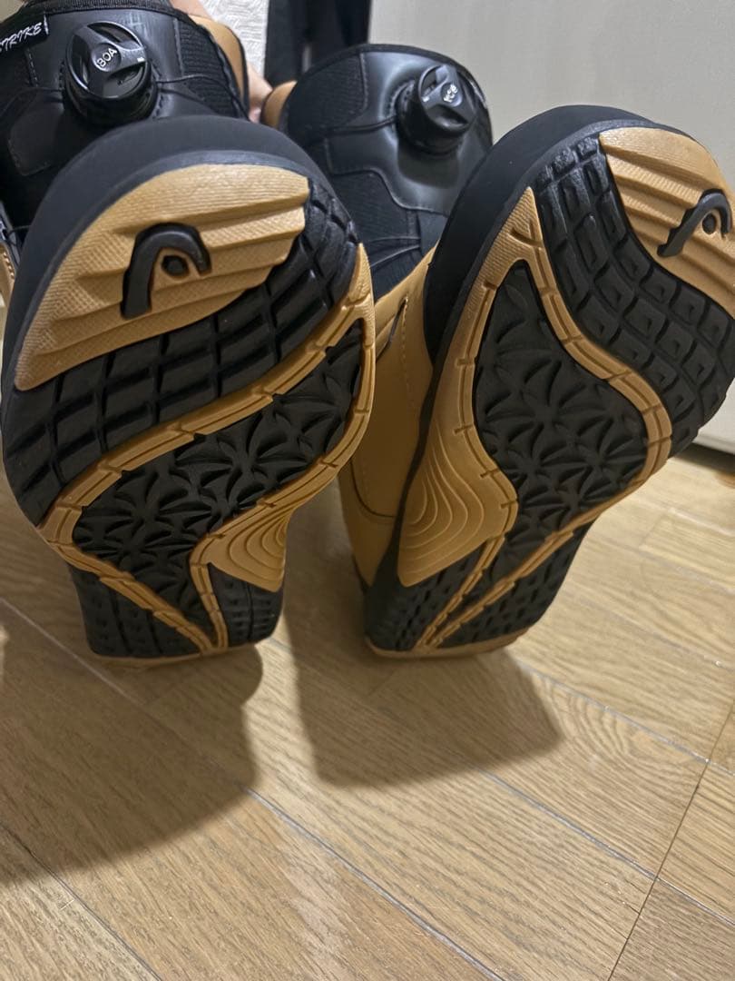 HEAD STRIKE BOAシステム スノーボードブーツ ベージュ24cm