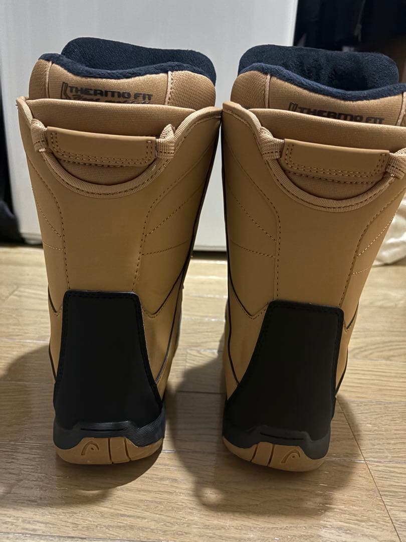 HEAD STRIKE BOAシステム スノーボードブーツ ベージュ24cm