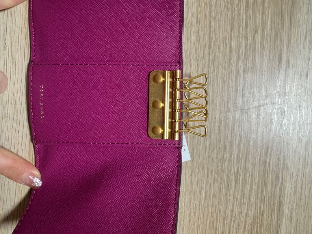 トリーバーチのキーケース。