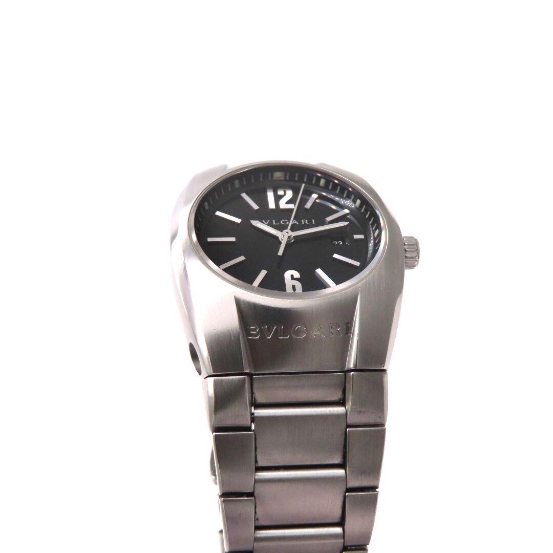 ☆極美品 EG30S エルゴン BVLGARI ブルガリ 時計 ブラック