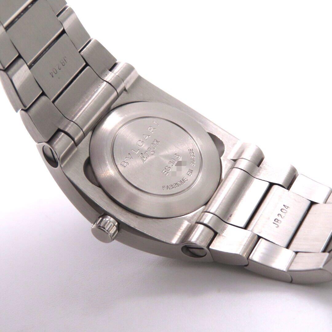 ☆極美品 EG30S エルゴン BVLGARI ブルガリ 時計 ブラック