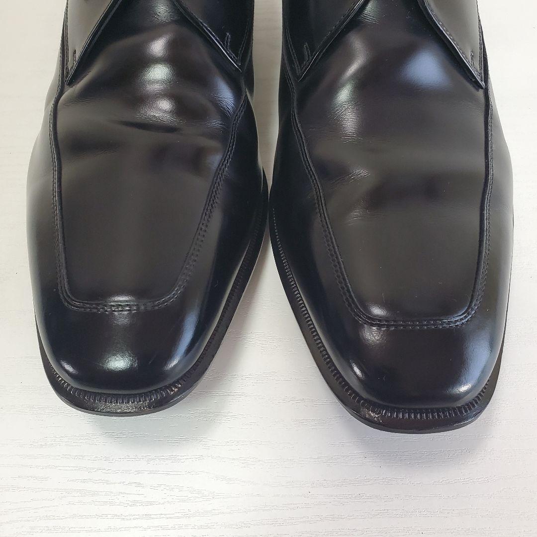 REGAL リーガル スクエアトゥ 本革レザーシューズ ビジネスシューズ黒 26