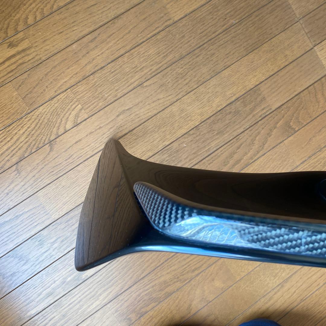 シビックタイプR FL5 BLITZリアガーニースポイラー+純正リアスポイラー