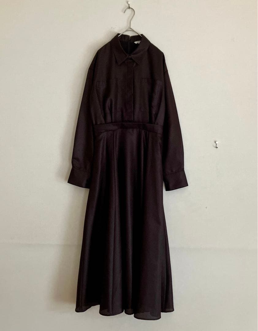 試着のみ●CLANEクラネ●CHINTZ LENO CLOTH ONEPIECE