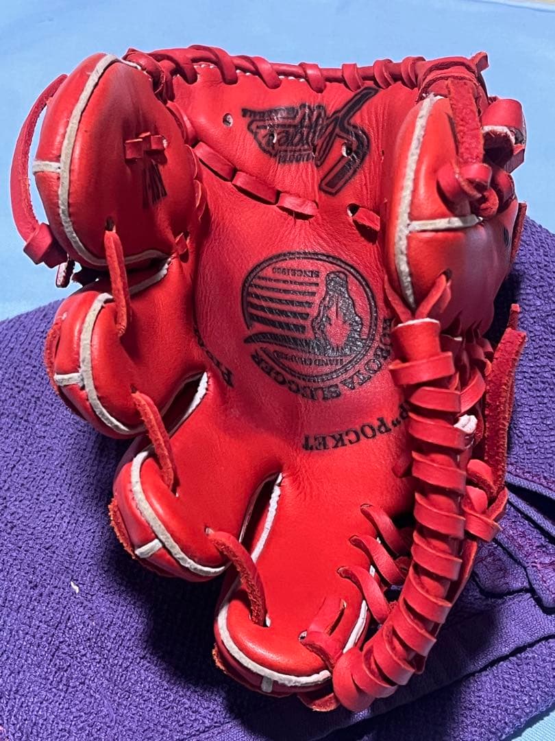 久保田スラッガー軟式 オールラウンド用 KSN-J7 右投　湯もみ型付け済み