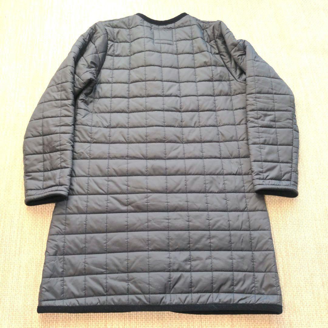 美品LAVENHAMキルティング ロングコート サイズ38ネイビー紺