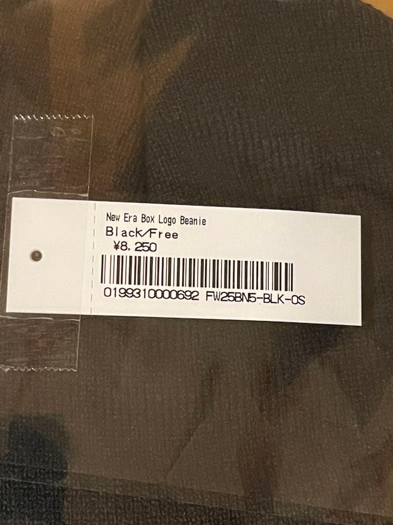 帽子 Supreme New Era Box Logo Beanie 2025
