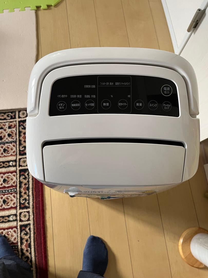 アイリスオーヤマ　空気清浄機能付除湿機「DCE-120」