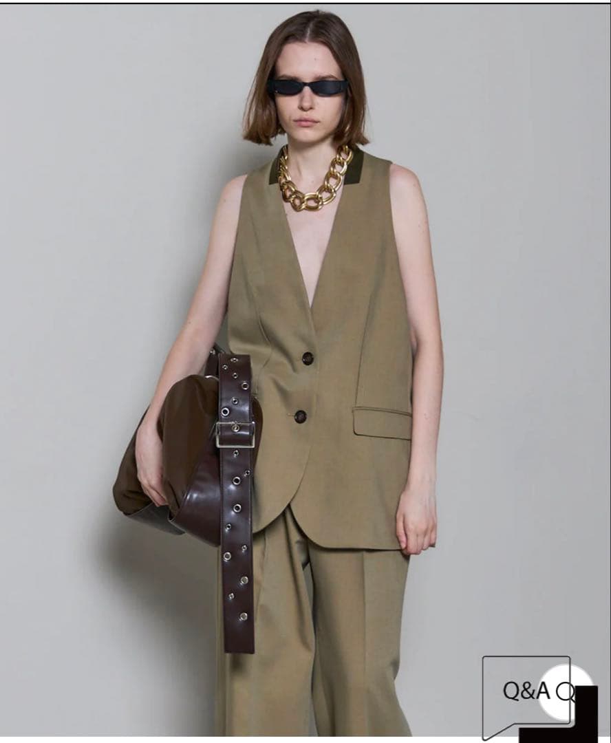 MAISON SPECIAL マルチウェイジャケット ベージュ