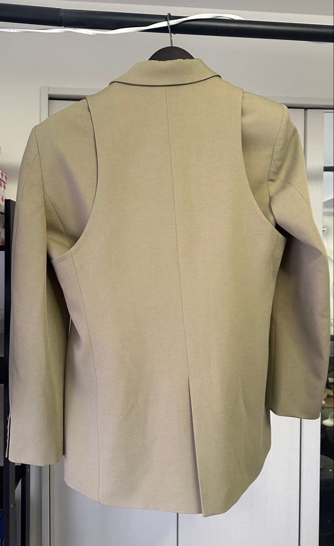 MAISON SPECIAL マルチウェイジャケット ベージュ