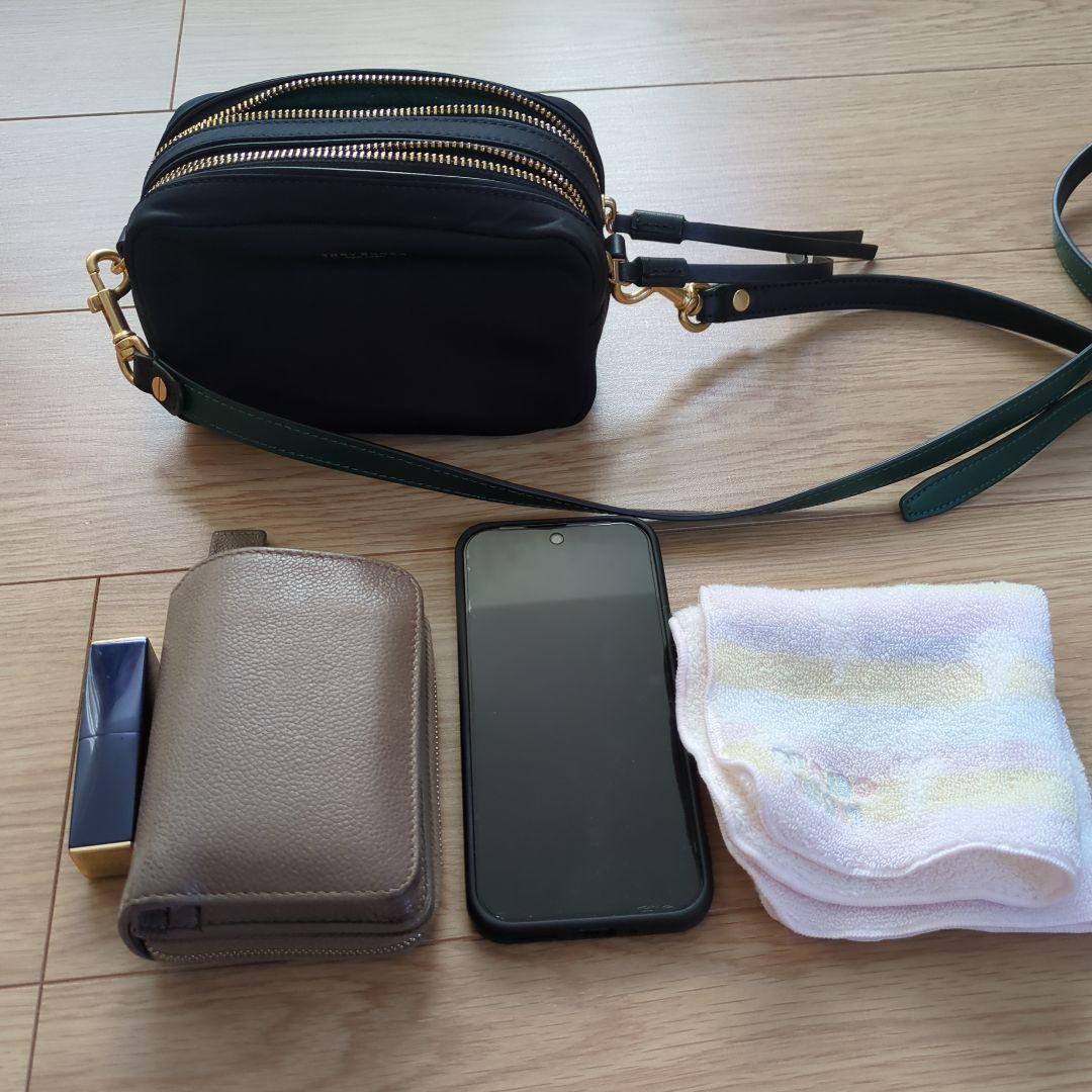 TORY BURCH ブラックショルダーバッグ