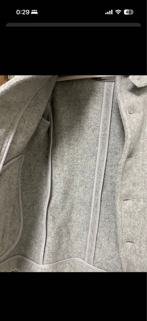 DANTON ダントン　ウールモッサジャケット　M